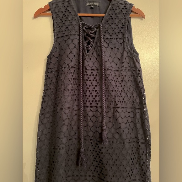 Sold not for sale💕 Saks Fifth Avenue Eyelet Dress - Picture 3 of 7